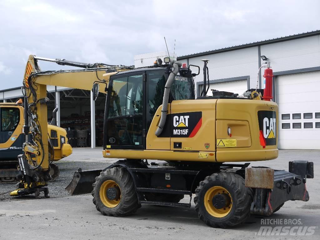 CAT M 315 F Bagri na kolesih