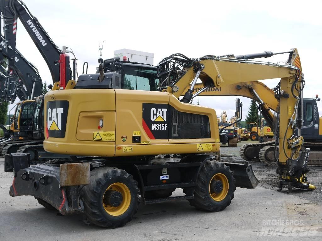 CAT M 315 F Bagri na kolesih