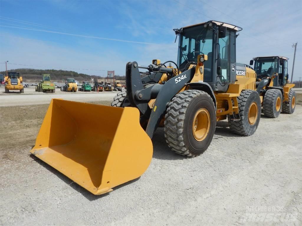 John Deere 524K Kolesni nakladalci