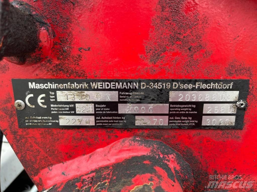 Weidemann 1350CX45 Skid steer mini nakladalci