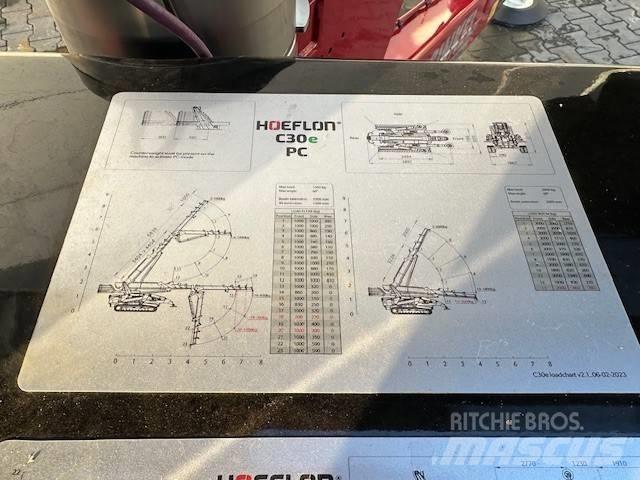 Hoeflon C30e Mini žerjavi