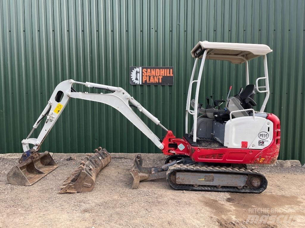 Takeuchi TB 216 Mini bagri <7t