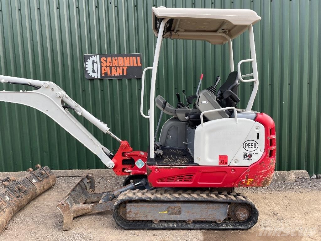 Takeuchi TB 216 Mini bagri <7t