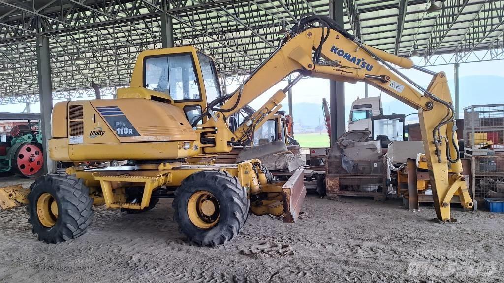 Komatsu PW 110 Bagri na kolesih
