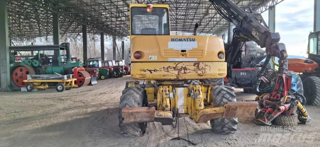 Komatsu PW 110 Bagri na kolesih