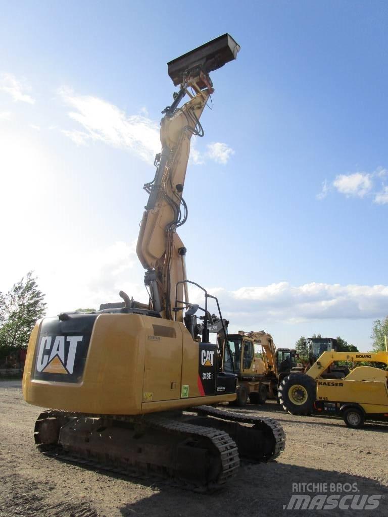 CAT 318 E L Bagri goseničarji