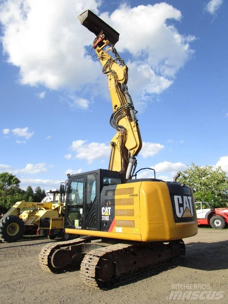 CAT 318 E L Bagri goseničarji