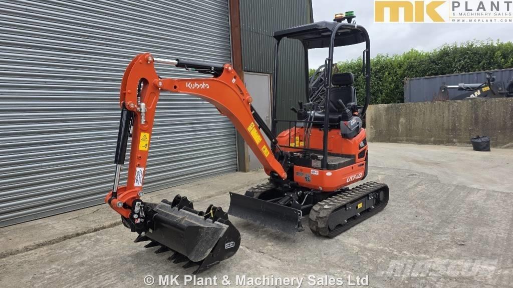 Kubota U 17-3a Mini bagri <7t