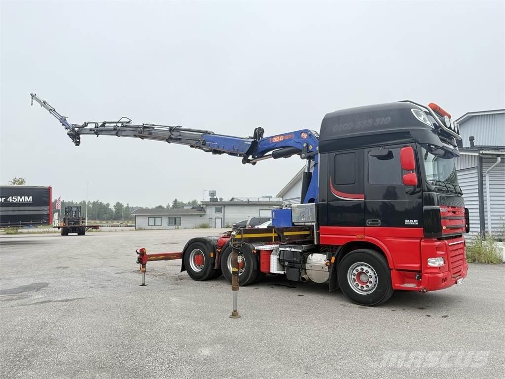 DAF XF105.510 6X4 Tovornjaki z žerjavom