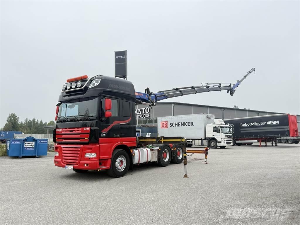 DAF XF105.510 6X4 Tovornjaki z žerjavom