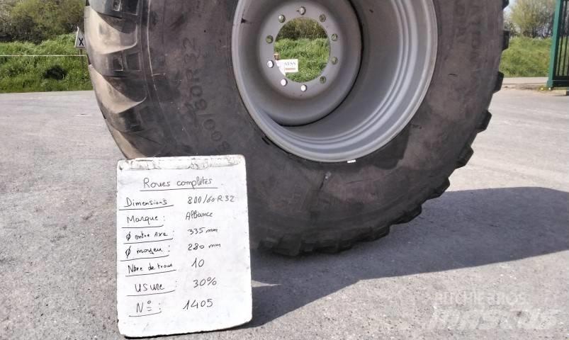 Alliance 800/60R32 Gume, kolesa in platišča