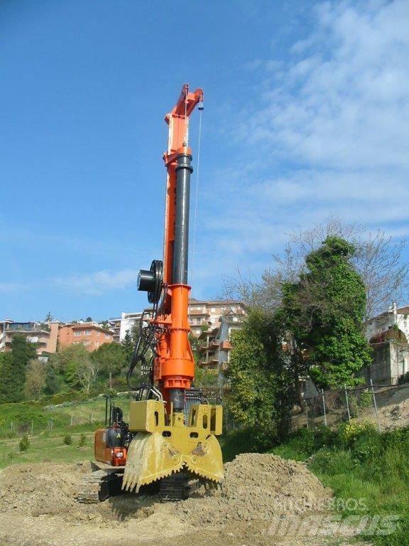 Tescar CF6 DW Stroji za zabijanje stebrov - pilotov