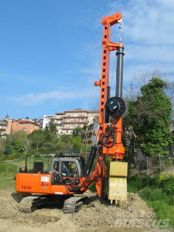 Tescar CF6 DW Stroji za zabijanje stebrov - pilotov