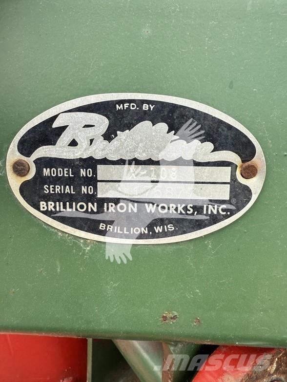 Brillion X108 Ostali priključki in naprave za pripravo tal