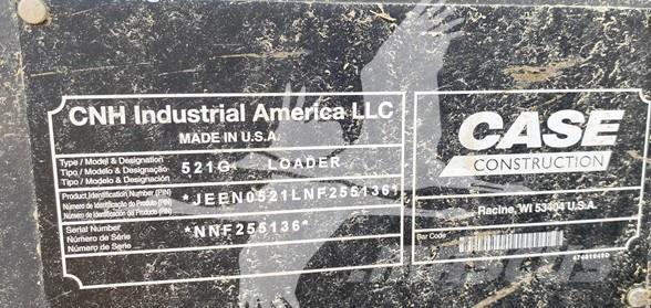 CASE 521G XT Kolesni nakladalci