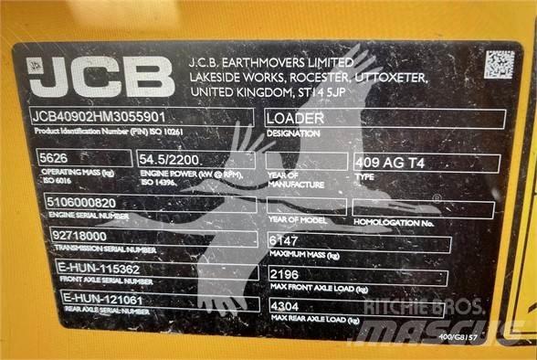 JCB 409 Kolesni nakladalci