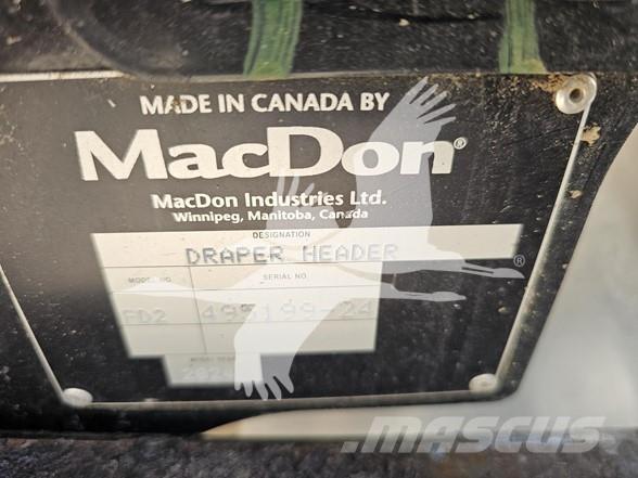 MAC DON FD250 Rezalne glave za kombajne