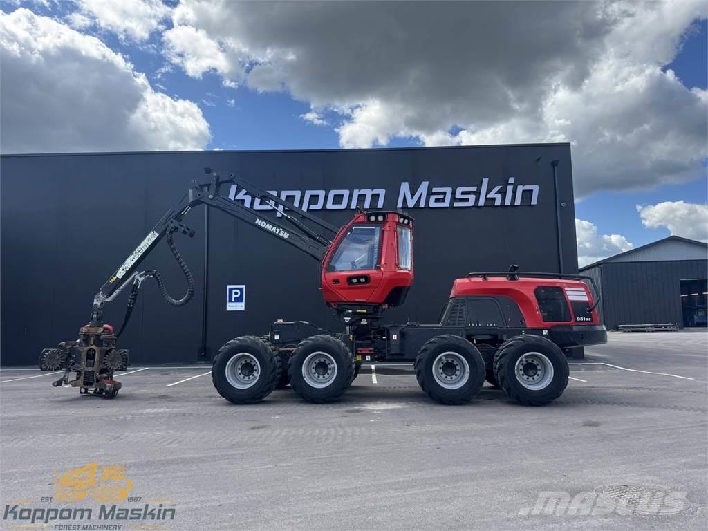 Komatsu 931XC Harvesterji
