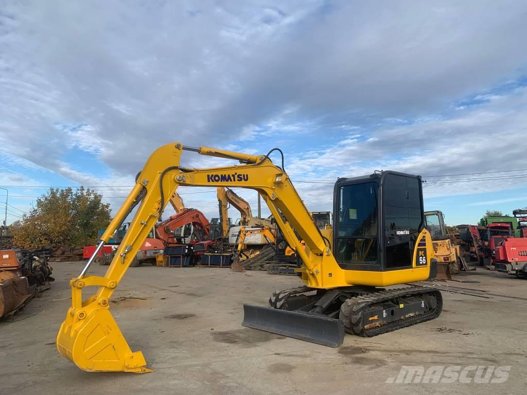 Komatsu PC 56-7 Mini bagri <7t