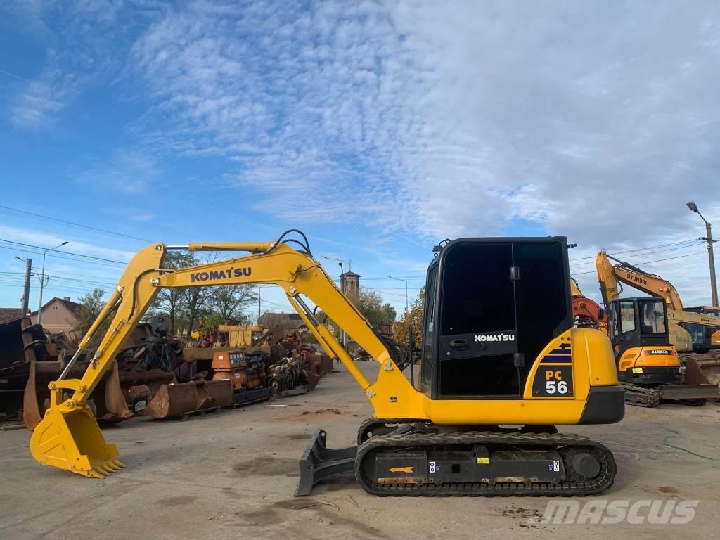 Komatsu PC 56-7 Mini bagri <7t