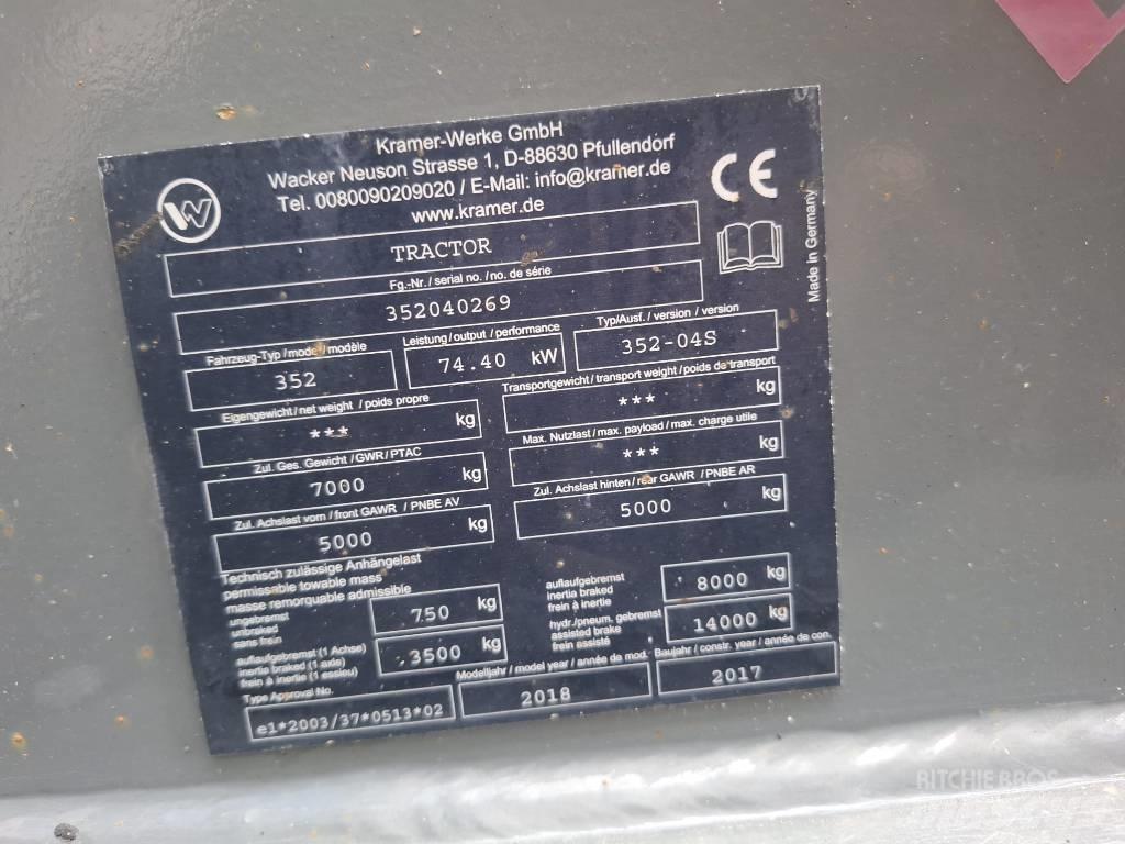 Kramer 8115 Kolesni nakladalci