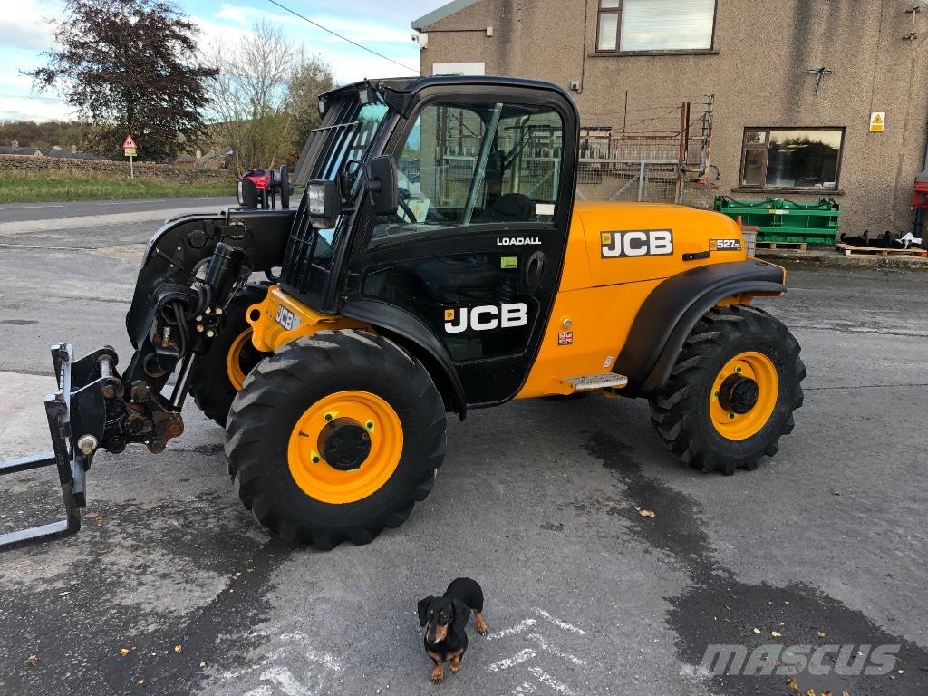 JCB 527-55 Kmetijski teleskopski nakladalci