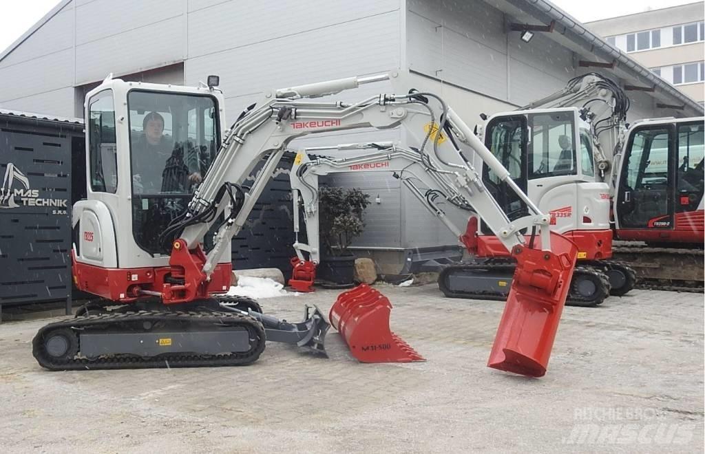 Takeuchi TB225 Mini bagri <7t