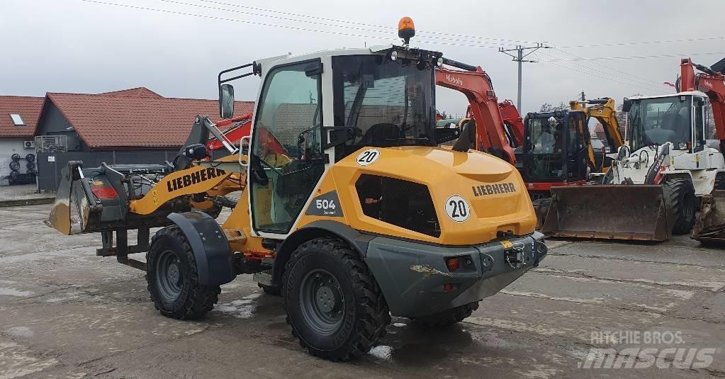 Liebherr L504C Kolesni nakladalci