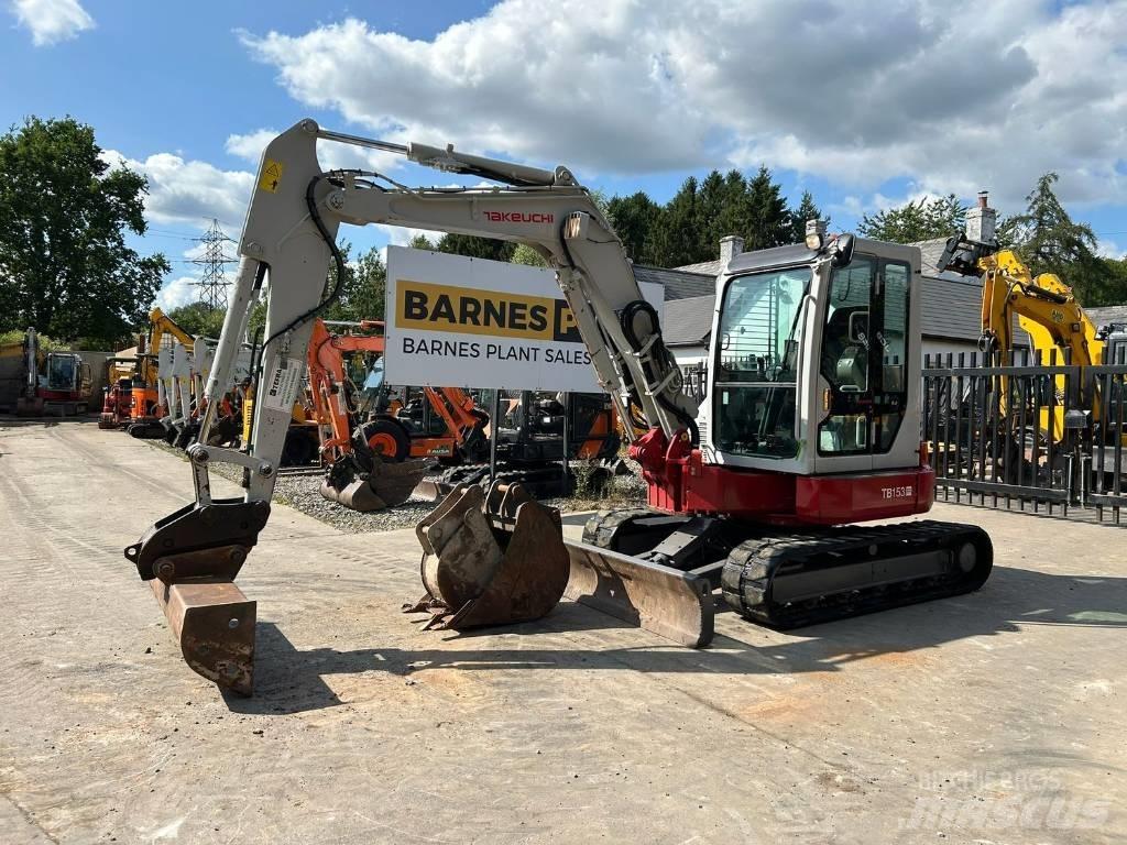 Takeuchi TB 153 FR Midi bagri 7t – 12t