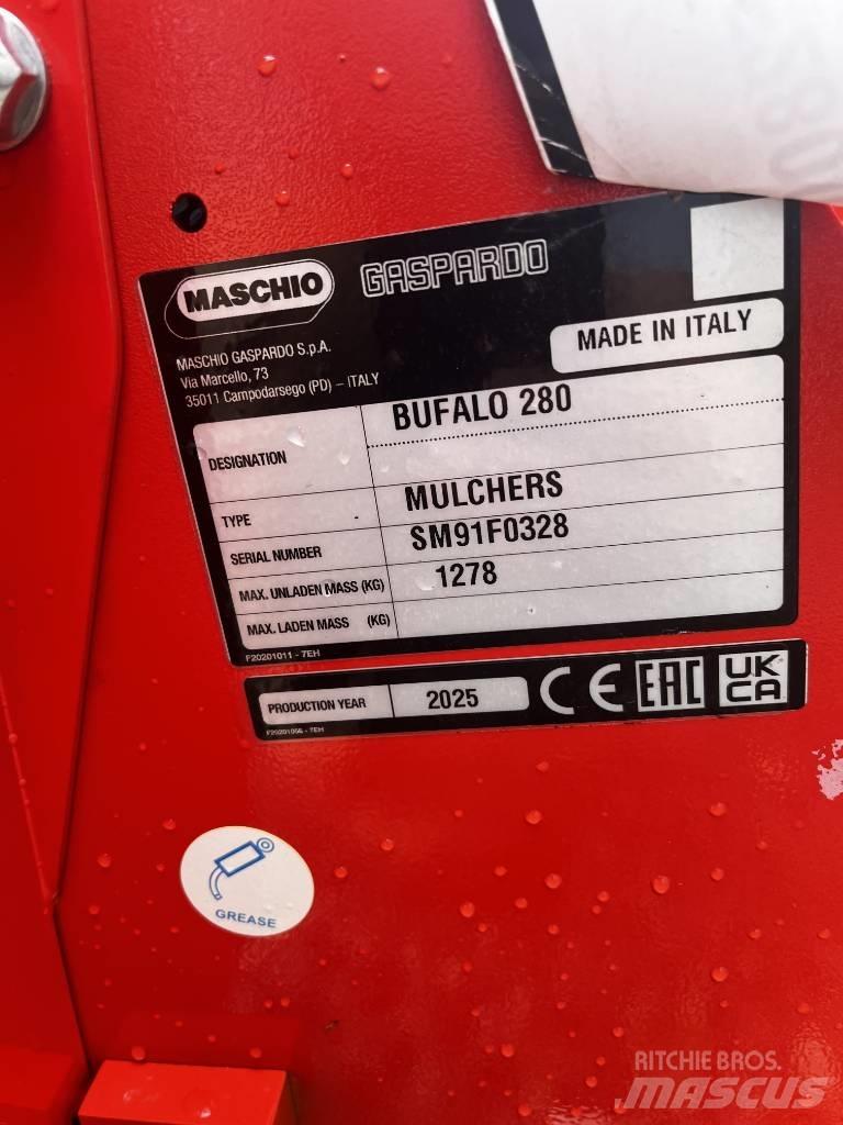 Maschio Bufalo 280 Kosilnice za pašnike
