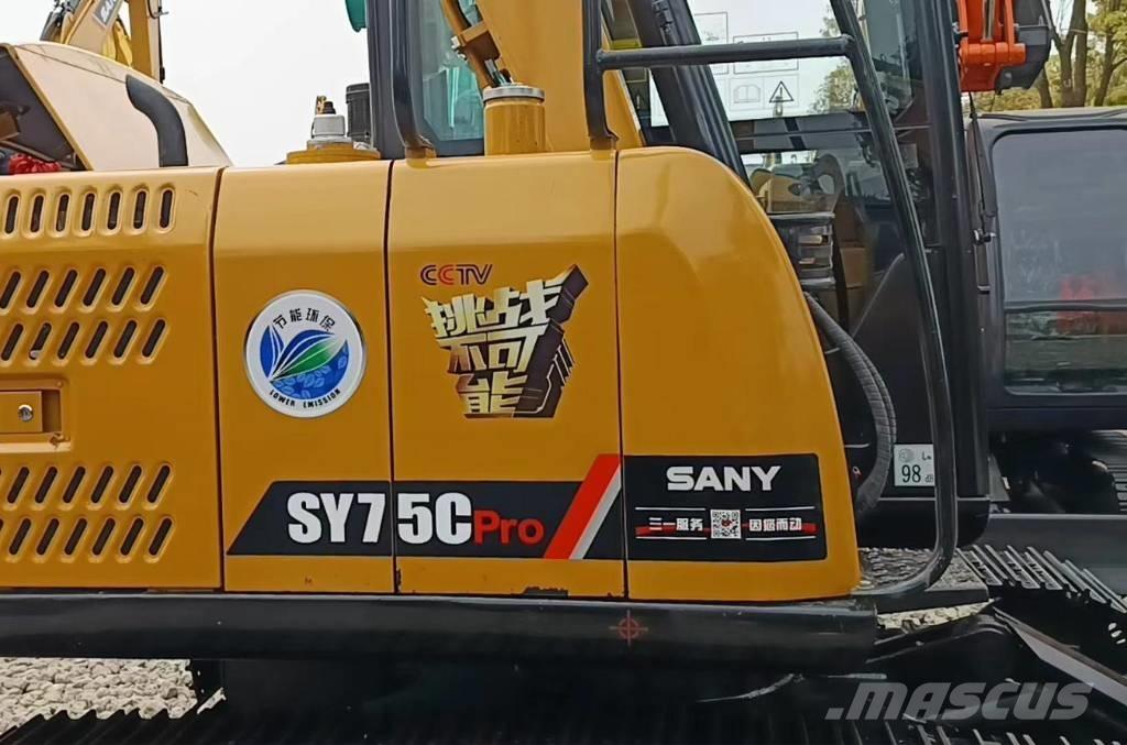 Sany SY 75 C pro Bagri goseničarji