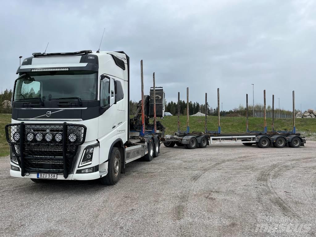 Volvo FH16 650hk Tovornjaki za hlode