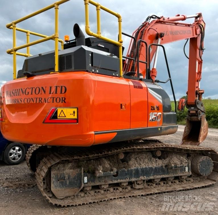 Hitachi ZX 160 LC-7 Bagri goseničarji