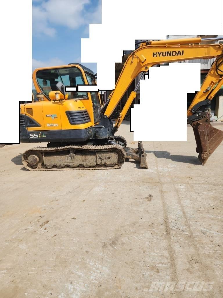 Hyundai Robex 55 Mini bagri <7t