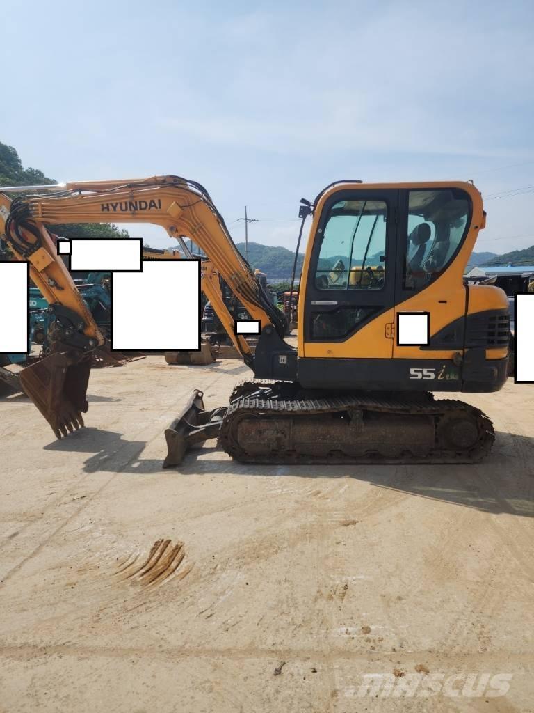 Hyundai Robex 55 Mini bagri <7t