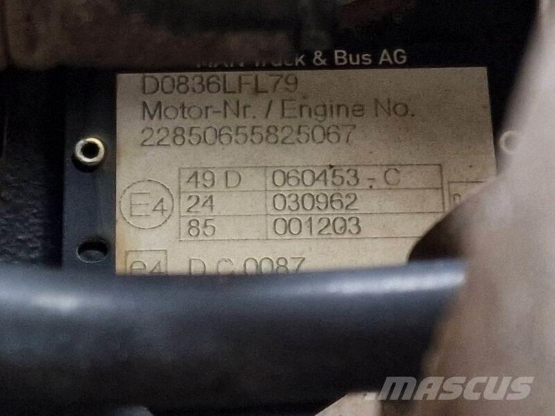 MAN D0836 LFL79 Motorji