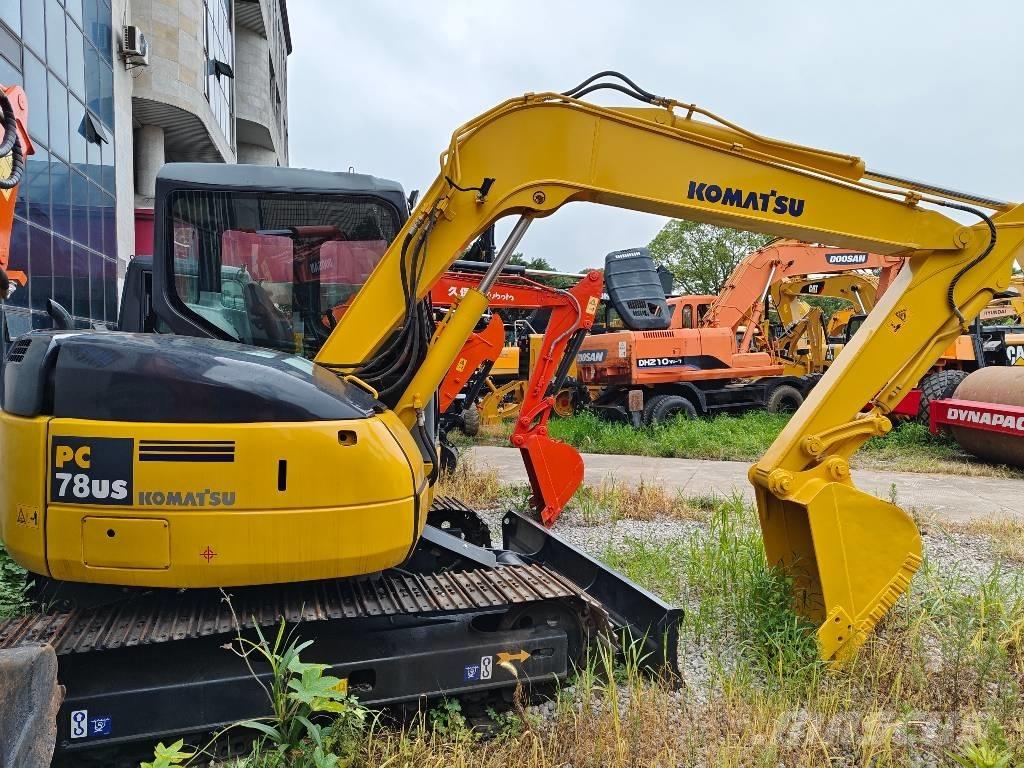 Komatsu PC 78 US Mini bagri <7t
