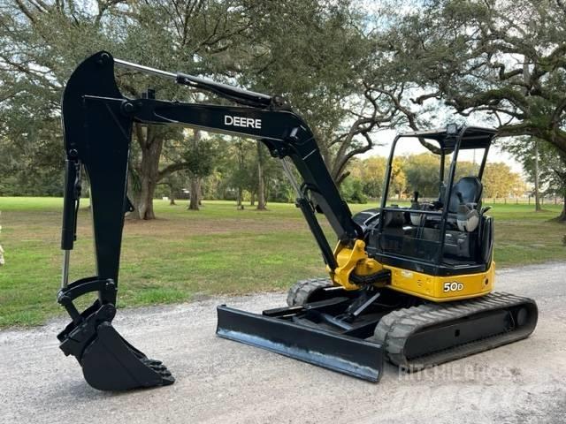John Deere 50 D Mini bagri <7t