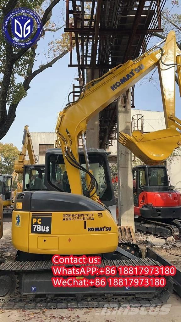Komatsu PC 78 US Bagri goseničarji