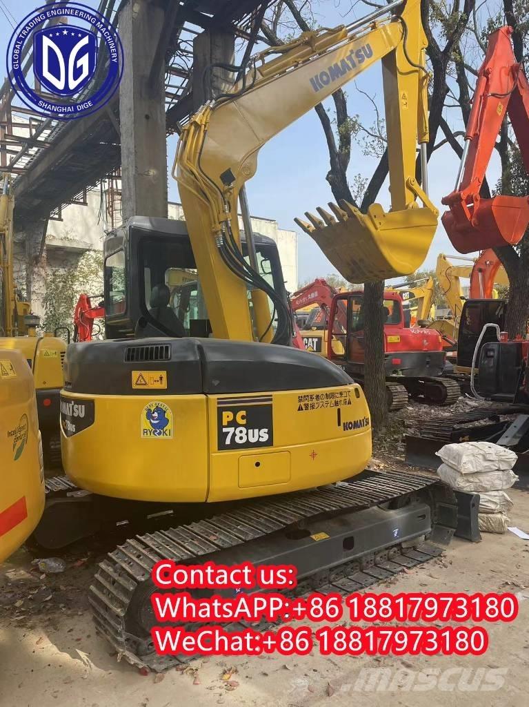 Komatsu PC 78 US Bagri goseničarji