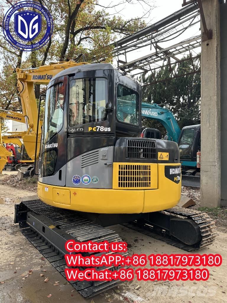 Komatsu PC 78 US Bagri goseničarji