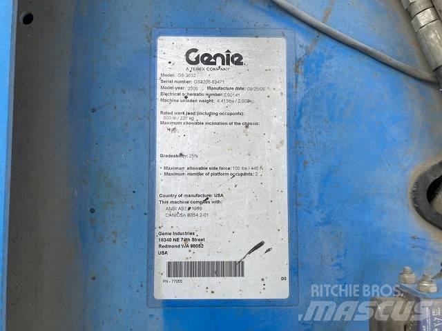 Genie GS 2632 Škarjaste dvižne ploščadi