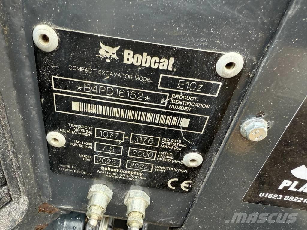 Bobcat E 10z Mini bagri <7t
