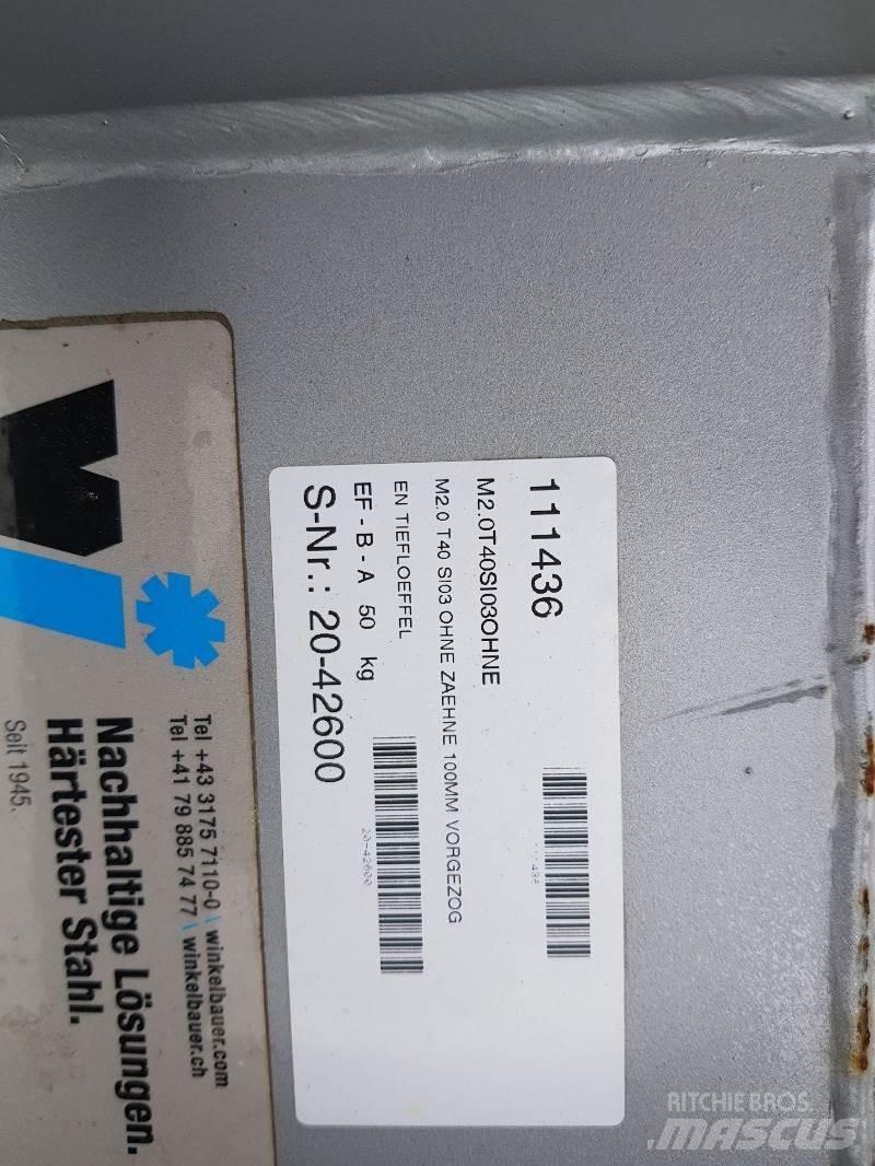 TL 400mm SW010 Nakladalne žlice