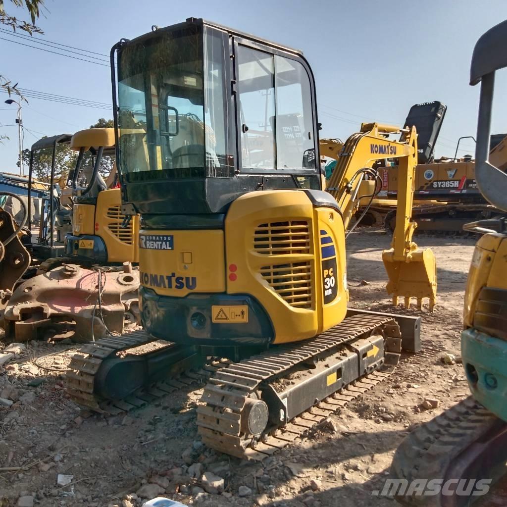 Komatsu PC 30 MR-3 Mini bagri <7t