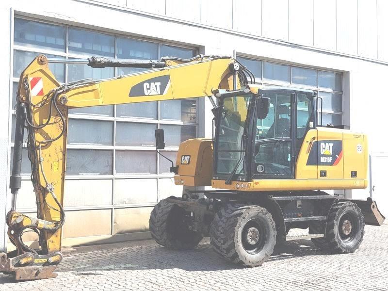 Caterpillar M 316 F Bagri na kolesih