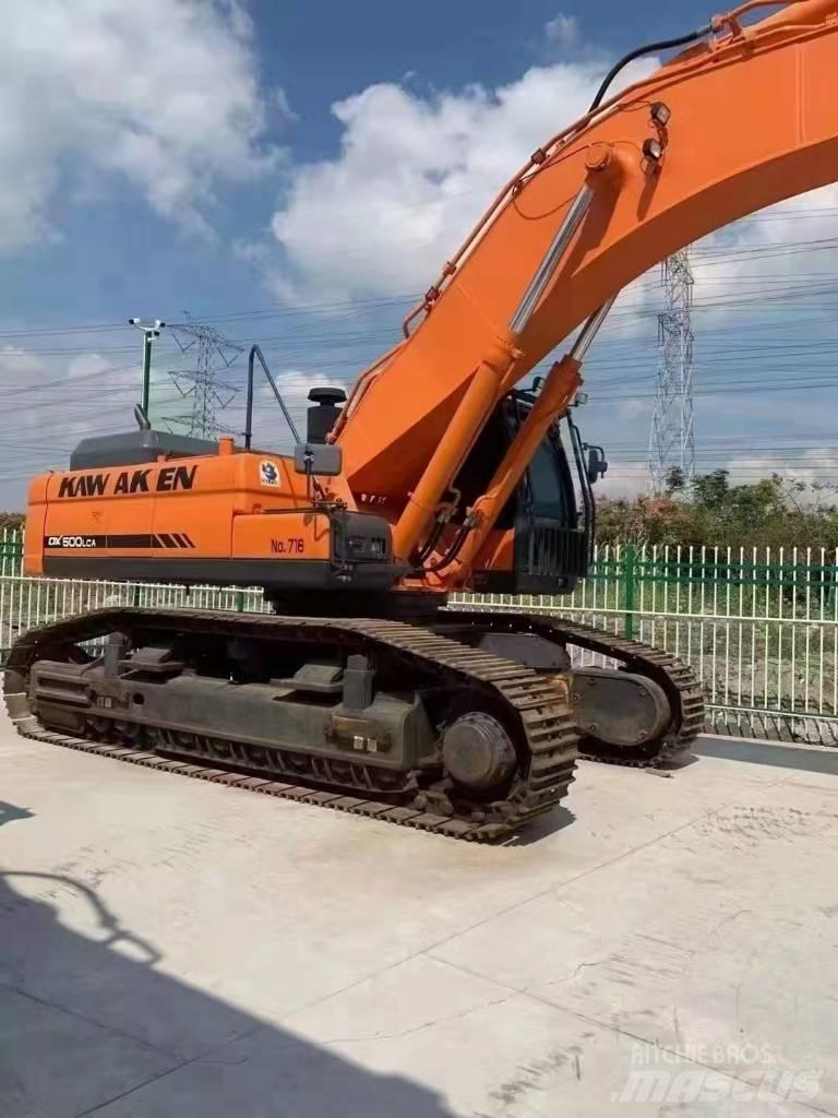 Doosan DX 500 LCA Bagri goseničarji