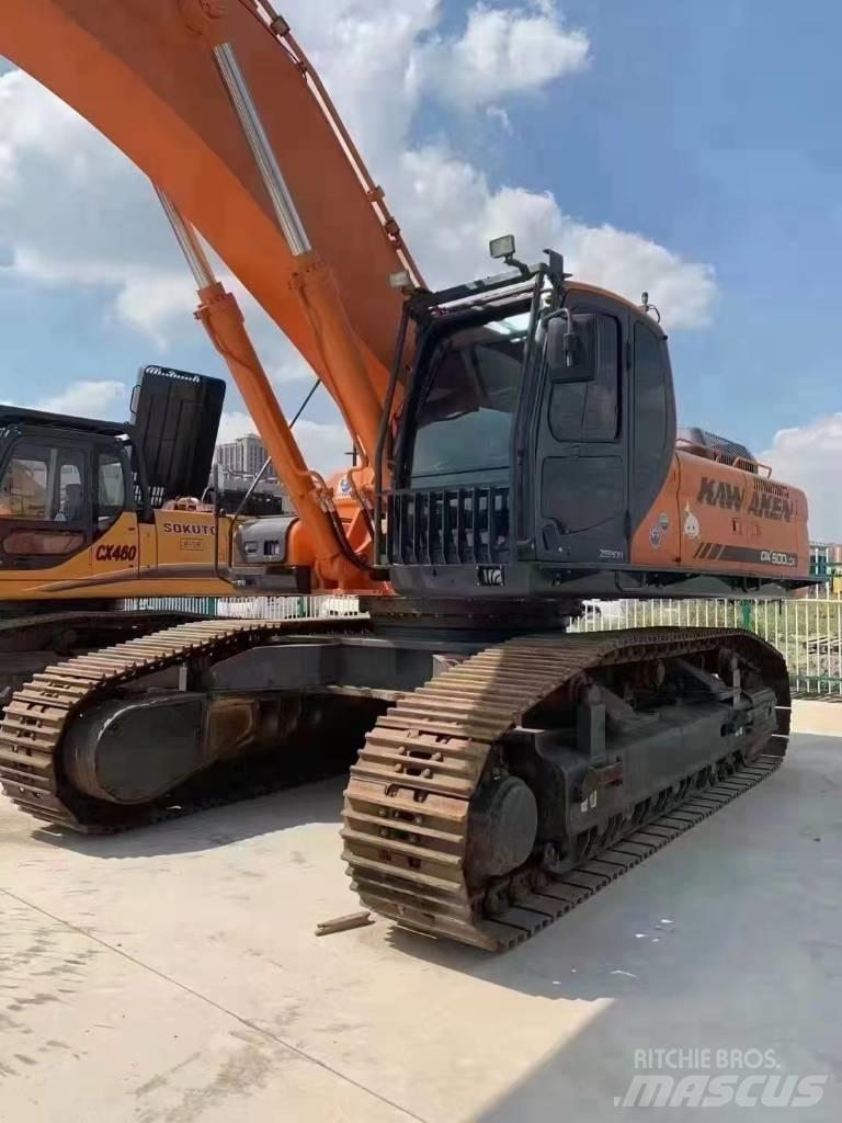 Doosan DX 500 LCA Bagri goseničarji