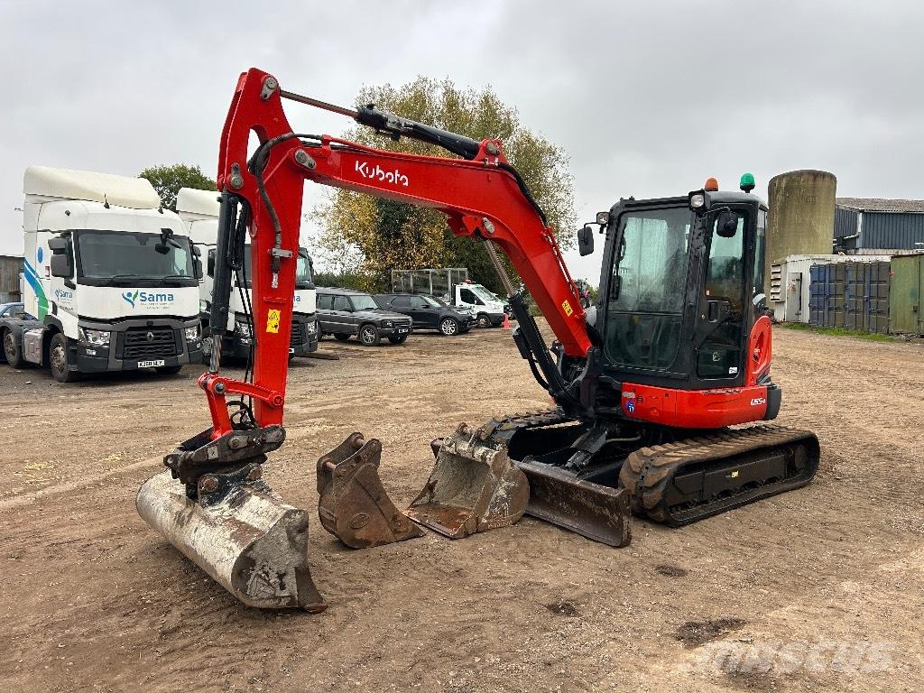 Kubota U 55-4 Mini bagri <7t