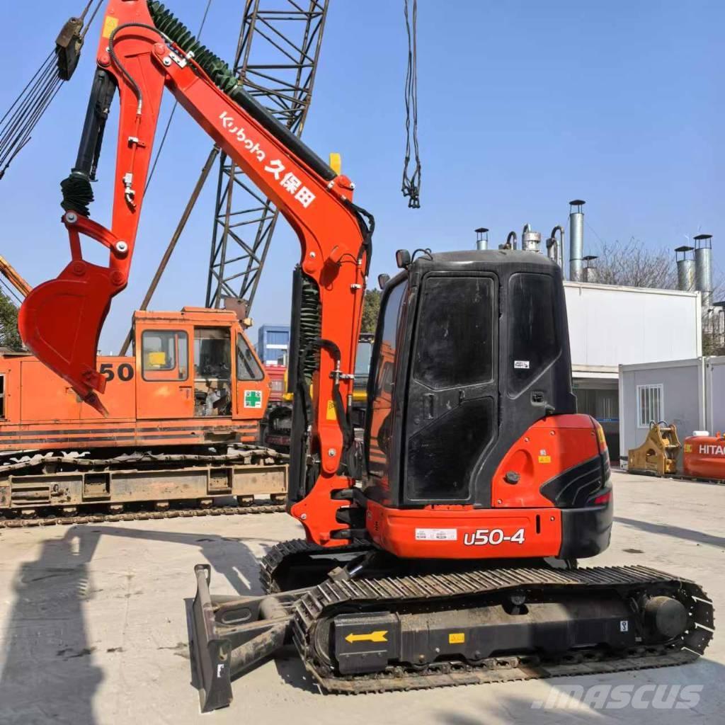 Kubota U50-4 Mini bagri <7t